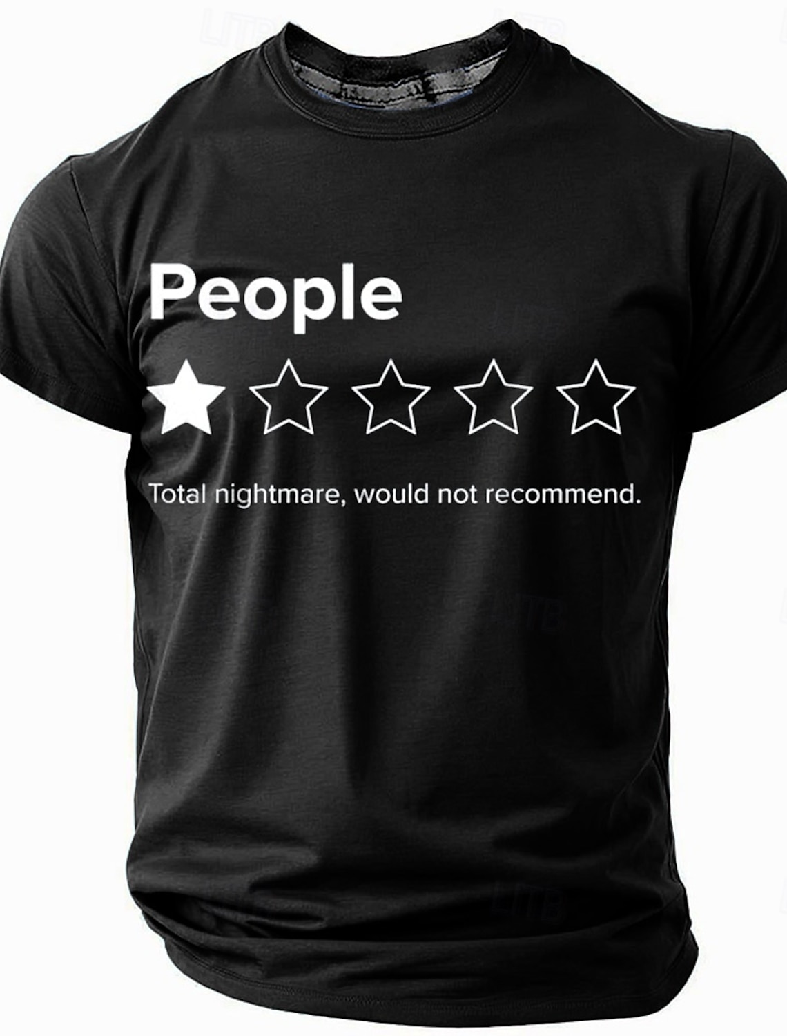 Men's Graphic T-Shirt: Funny 'Ich Höre Immer Nur Mimimi' German Saying, Short Sleeve Lifestyle Humor Tee