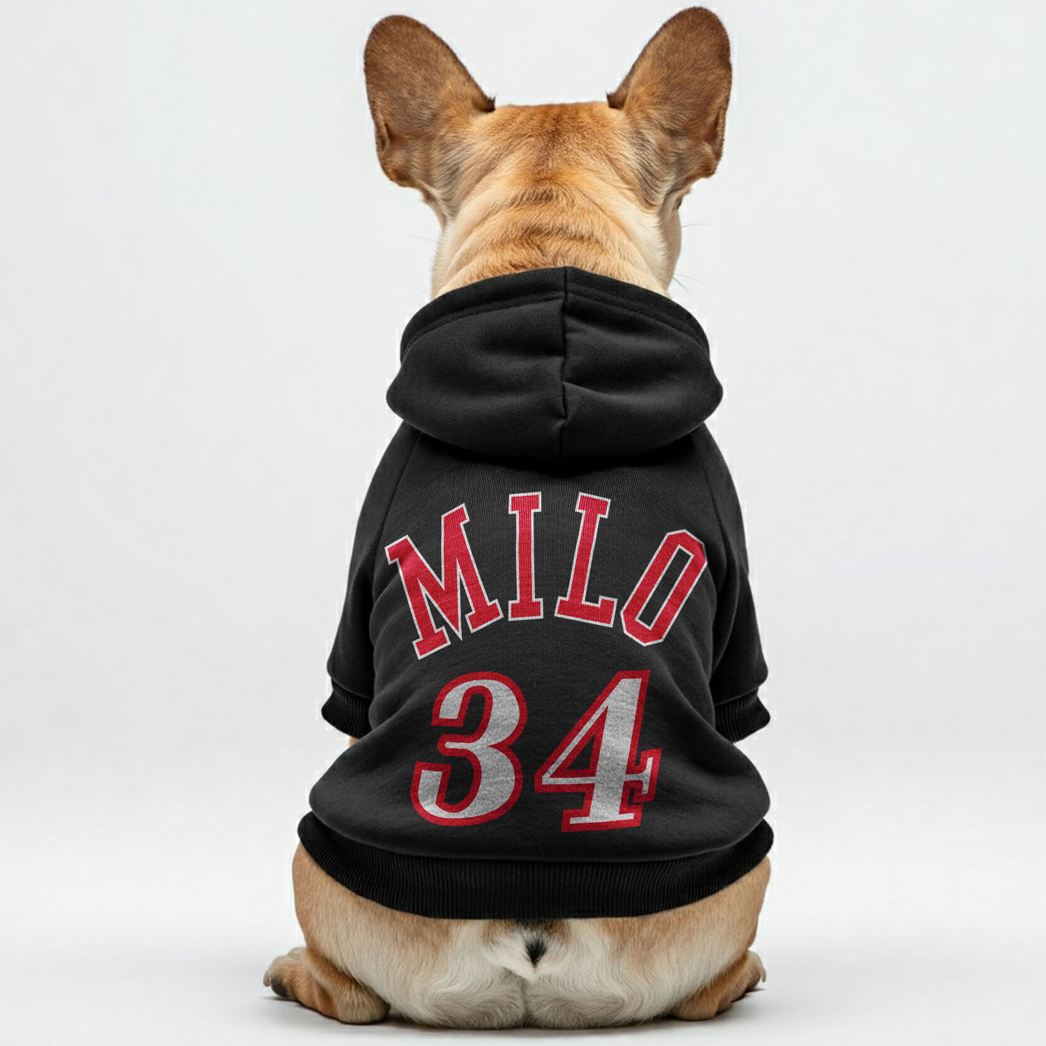 French Bulldog Personalized French Bulldog Hoodies With Custom Name And