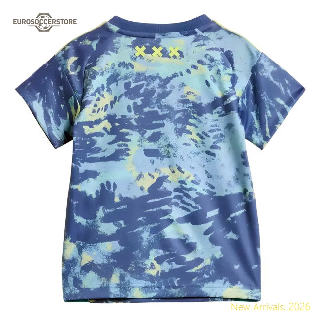 Afc Ajax Children 2024 Away Jersey Shirt #2025 Football Fan Apparel