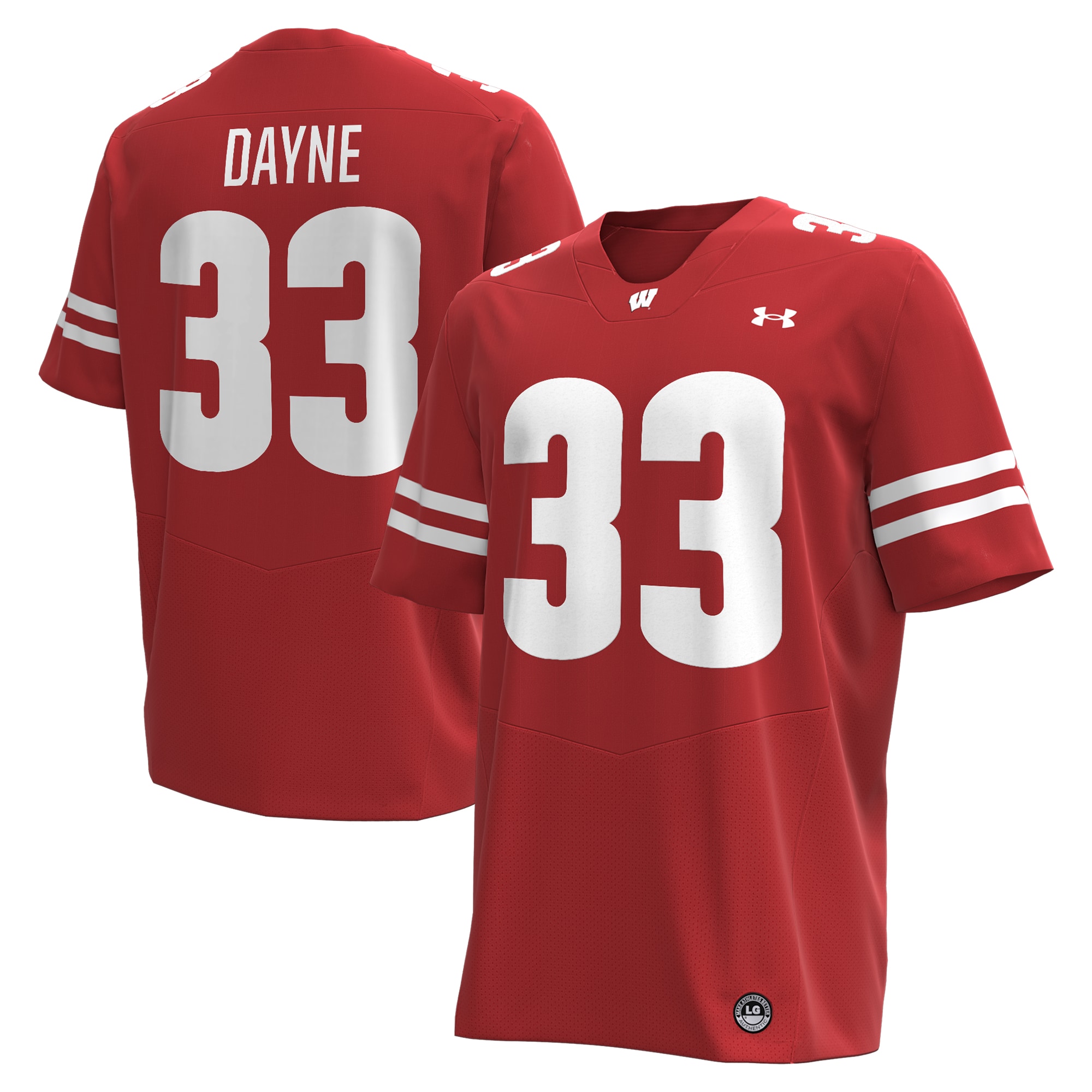 Ron Dayne Wisconsin Badgers Football Jersey - Red | Stadium Series 2026