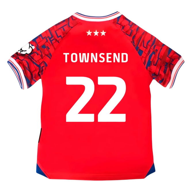 Men's 2025-2026 Ipswich Town Away Mini Kit (Townsend 22)