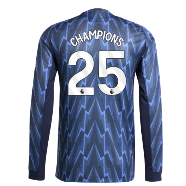Authentic 2025-2026 Arsenal Away With Classic Design - True To Size