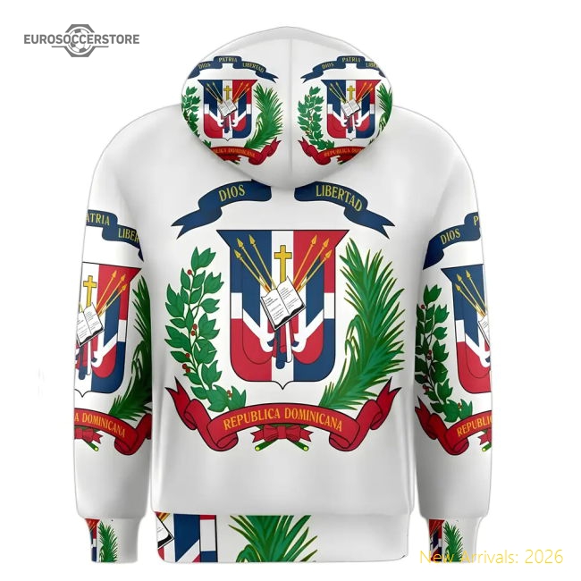 Dominican Republic Sublimated Flag Hoody