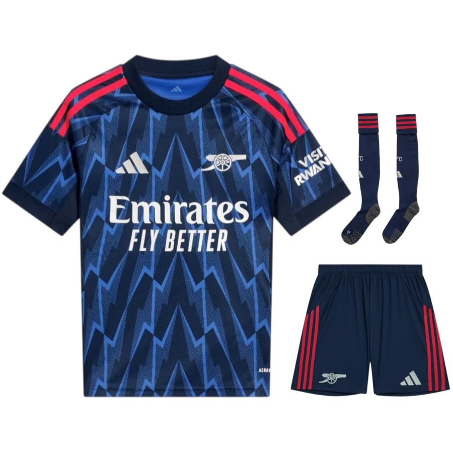 Arsenal Kids Away Kit Jersey 2025-2026