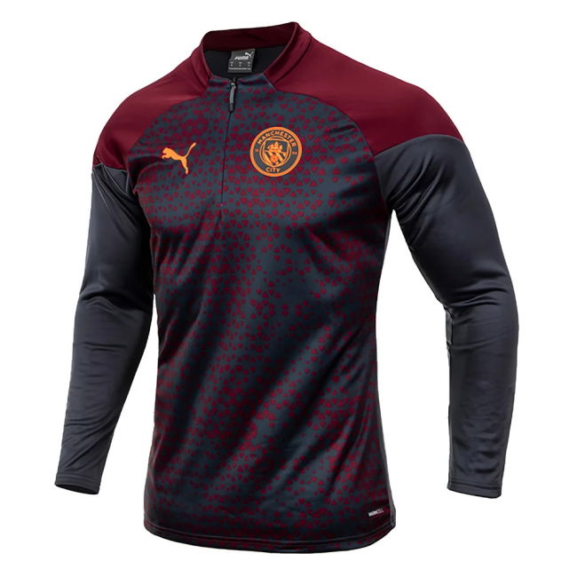 2023-2024 Man City Training Fleece (Strong Grey) | Top Quality