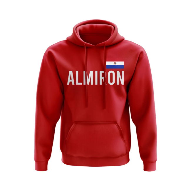 Kit Miguel Almiron Paraguay Name Hoody (Red) Championship