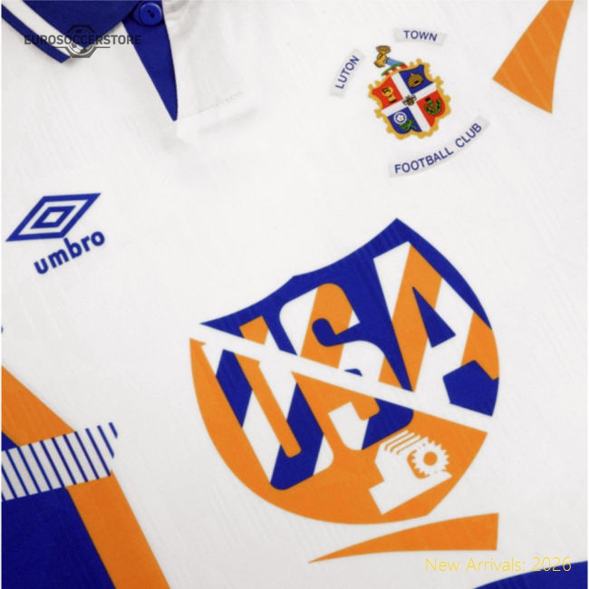Authentic 1991-1992 Luton Town Home Retro Shirt - Premium Quality