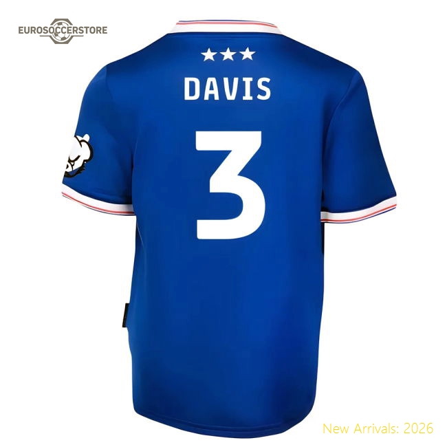 2025-2026 Football Team Kids Durable Davis Jersey Puma Drycell