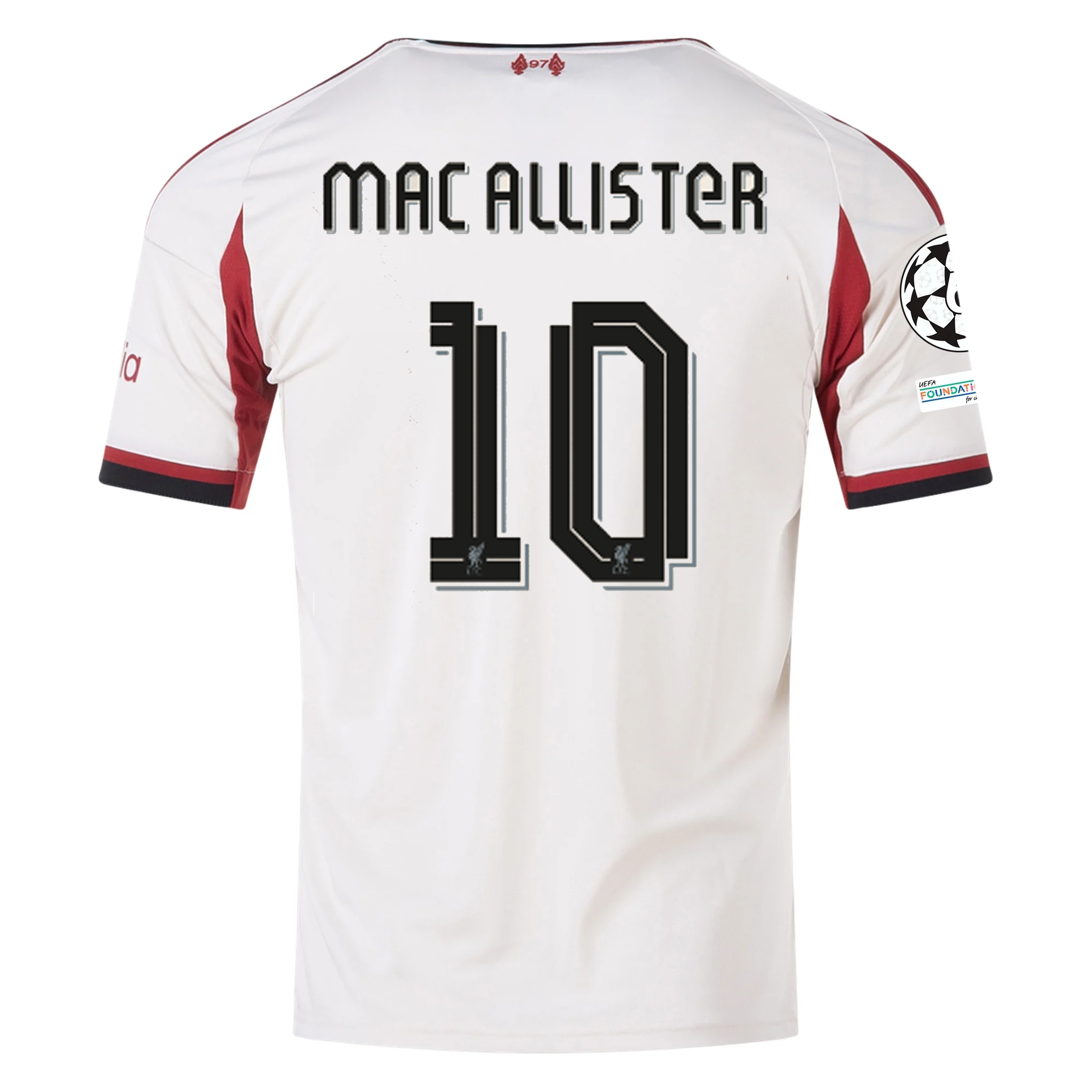 Liverpool Allister 2025-2026 UCL Away Jersey – Authentic Shirt