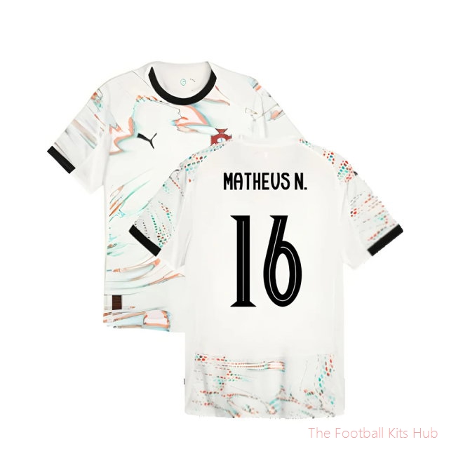 [JED] 2025/26 Portugal Away Authentic Jersey (Matheus N. 16) Jersey