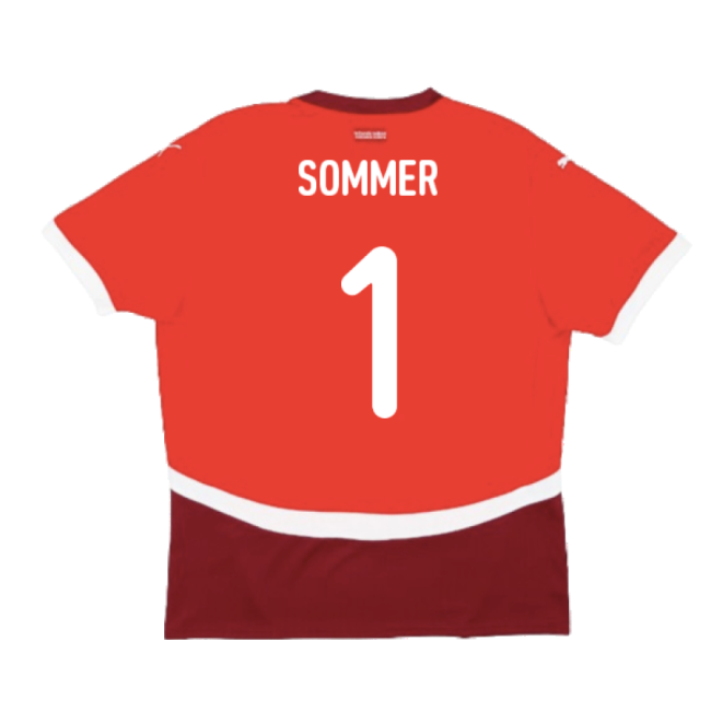 Switzerland 2024-2025 Home Shirt