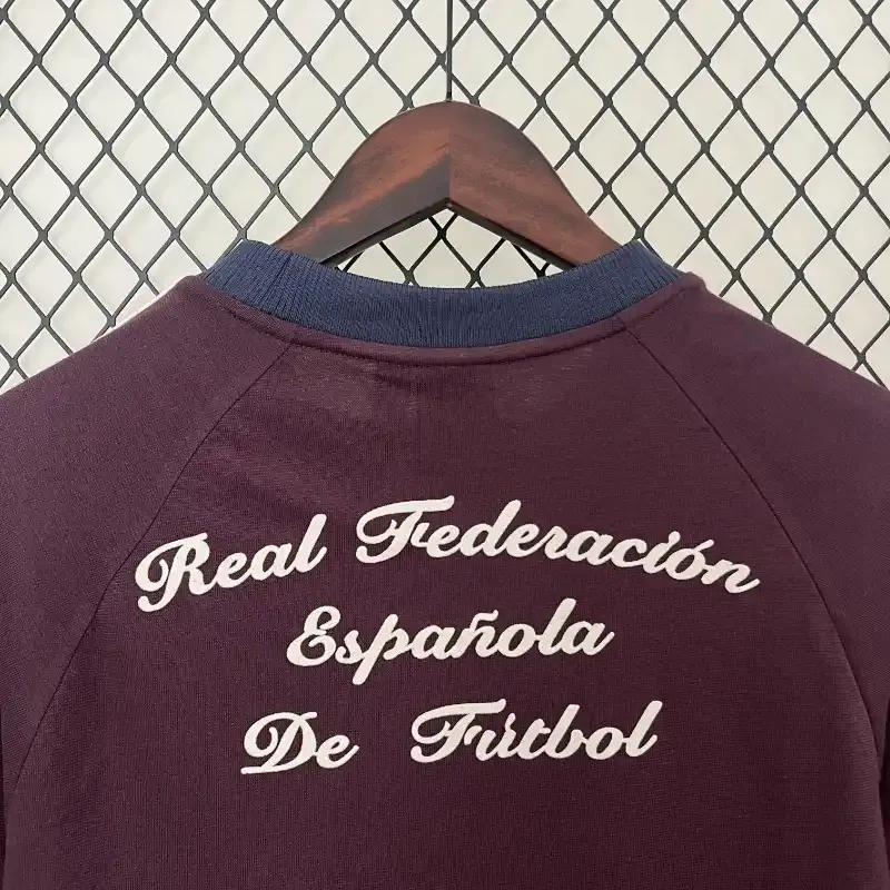 Cheap Spain Euro Retro Style Brown Soccer retro kit