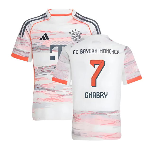 2025-2026 Bayern Away Premium Shirt - Kids (Gnabry 7) UV Protection