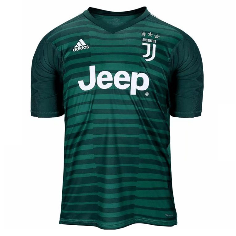 Juventus Goalkeeper 201819 Green Soccer Jersey Shirt - Official