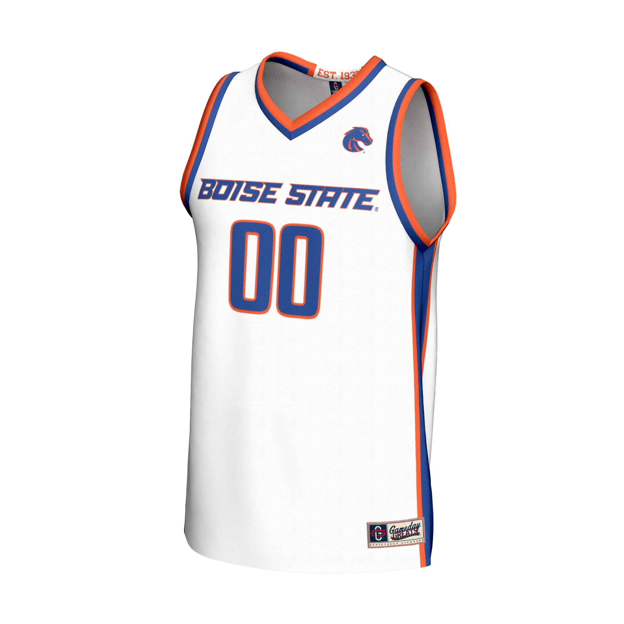 Boise State Broncos GameDay Greats Youth NIL Pick-A-Player Lightweight Collegiate Women's Basketball Fashion Jersey - White