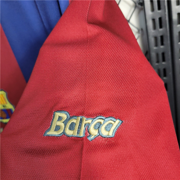 9899 Barcelona Retro Home Shirt - Official Replica 8736