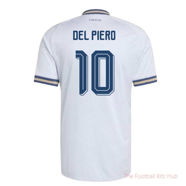 2026-2027 Italy Authentic Away Shirt (Del Piero 10)