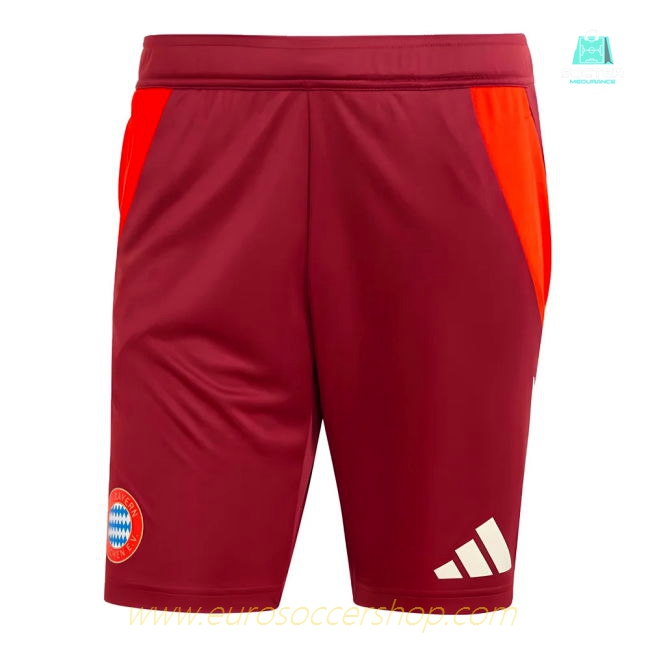 2024-2025 Bayern Munich EU Training Shorts (Shadow Red)