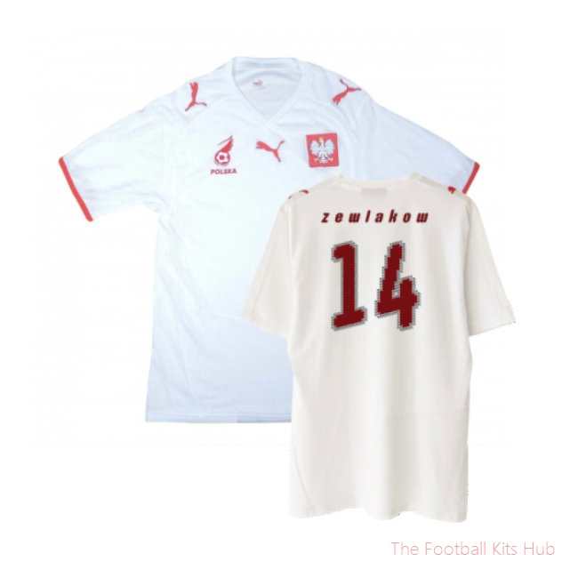 Poland 2008-09 Home Shirt (XXL) (Excellent) (Zewlakow 14)