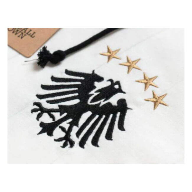 Minimalist Germany Home Retro Shirt with Laces Die Adler Beautiful