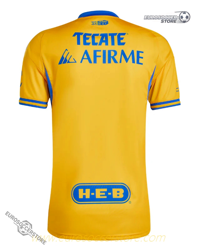 Tigres UANL Home Football Jersey for the 25-26 Season