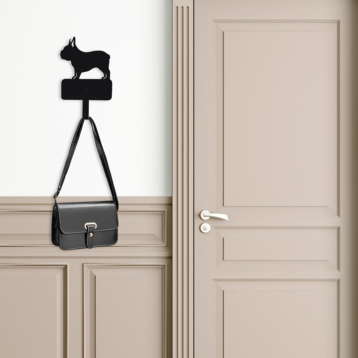 French Bulldog French Bulldog Iron Wall Hook Decorative Frenchie Wall