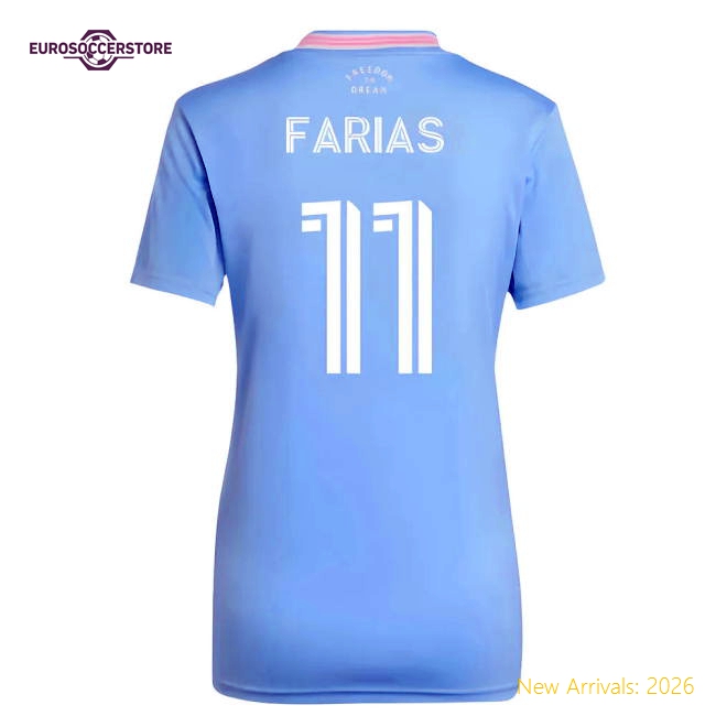 Refined Football Team Womens Jersey Farias 2025-2026 Aeroready