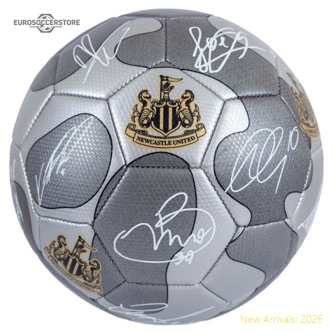 Newcastle United Fc Camo Sig Football - Collectors Item