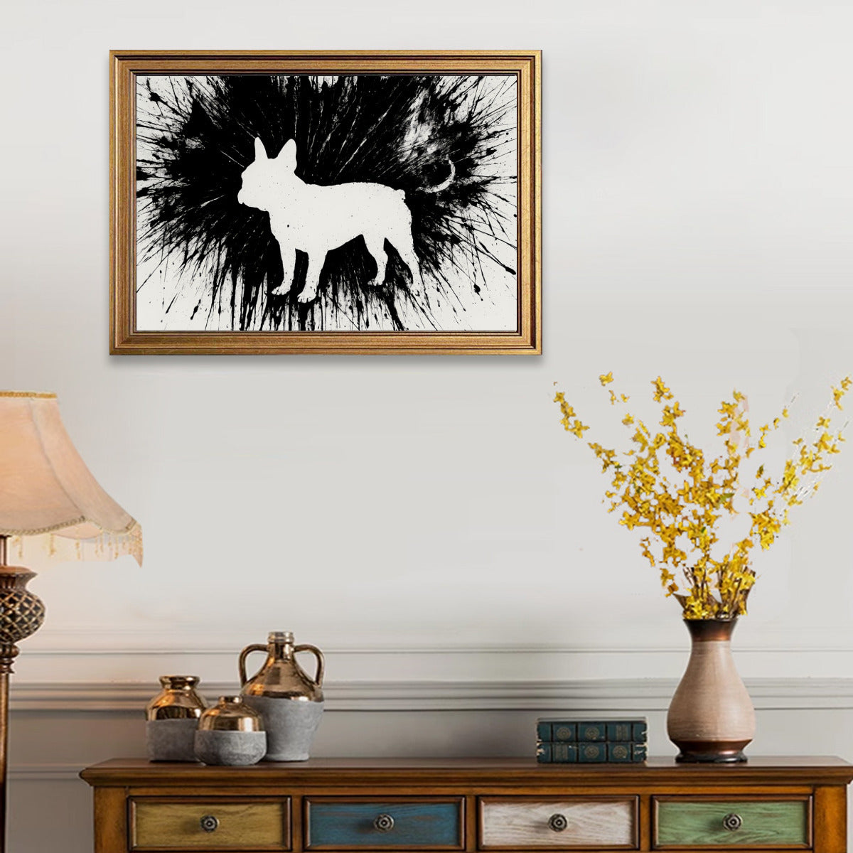 French Bulldog Thor Framed Poster • Wall Decoration Durable Dog Item