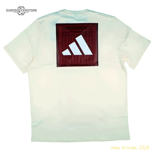 Premium 2025-2026 Liverpool Seasonal Graphic Tee (ecru Tint)