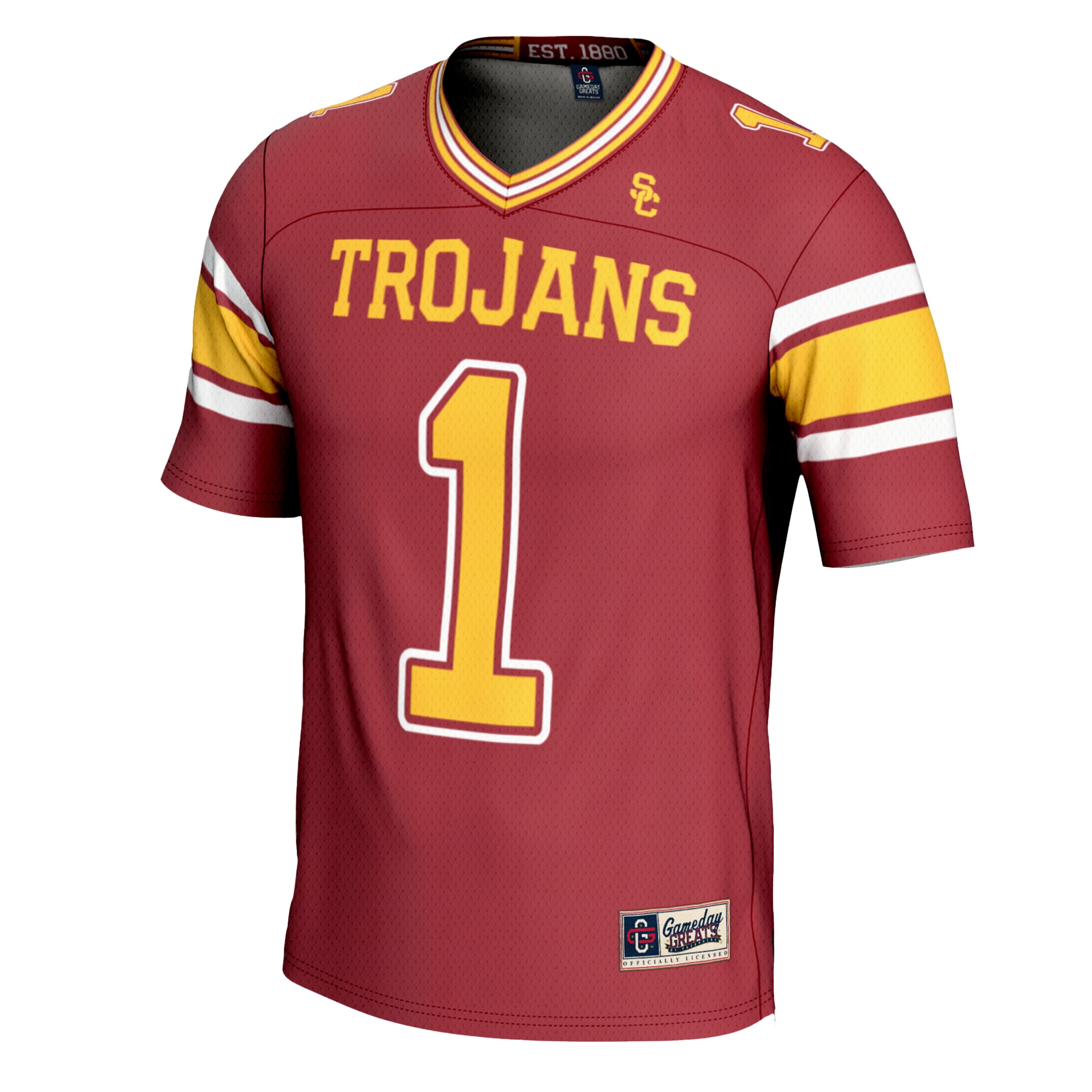 [DDG] USC Trojans GameDay Greats Youth Football Jersey - Cardinal