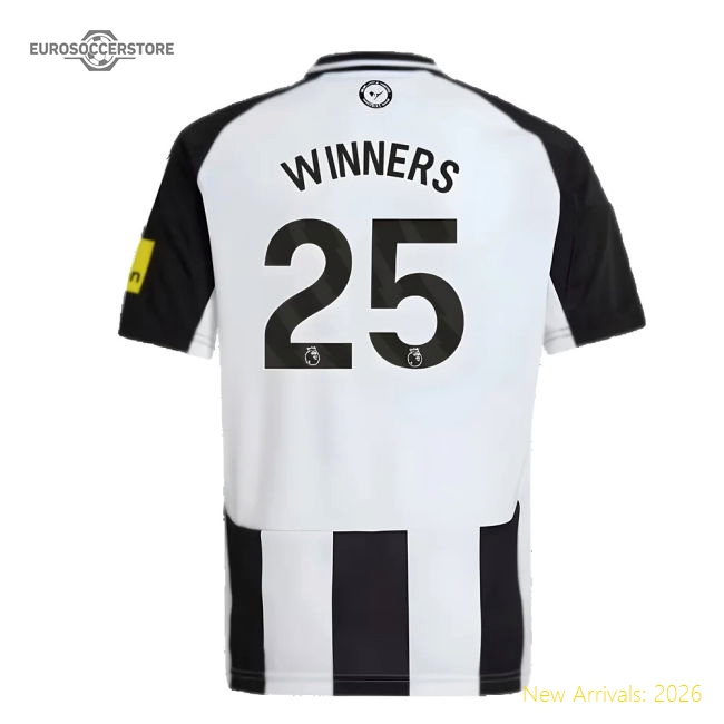 Outstanding 2024-2025 Newcastle United Home Shirt (kids) (winners 25)