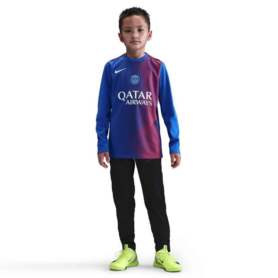 Paris Saint Germain Training Shirt Dri-FIT Academy Pro Warm Pre Match 3rd - Hyper Royal/Global Red/White Kids