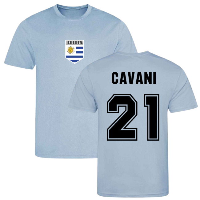 Official Licensed Uruguay Training Fan Shirt for Adults