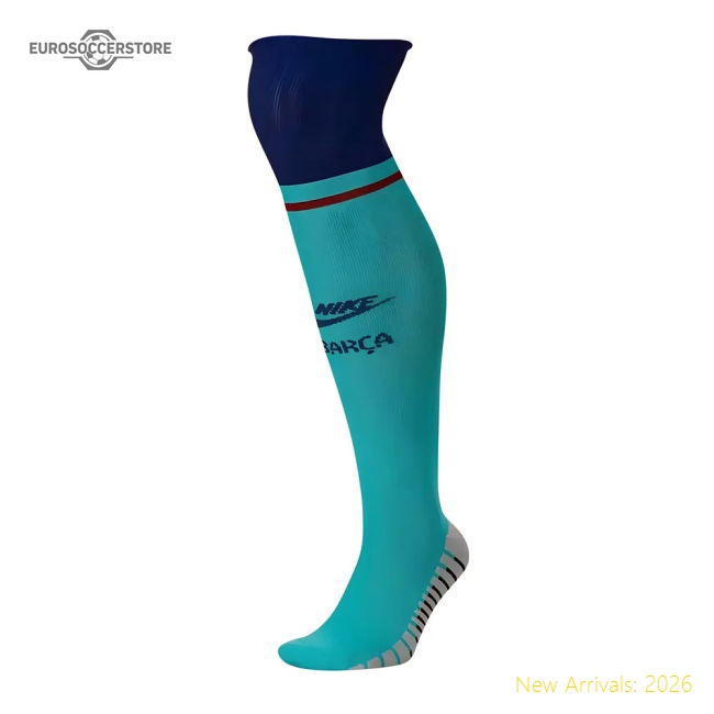 Trending Performance 2019-2020 Barcelona Nike Third Socks (Blue)