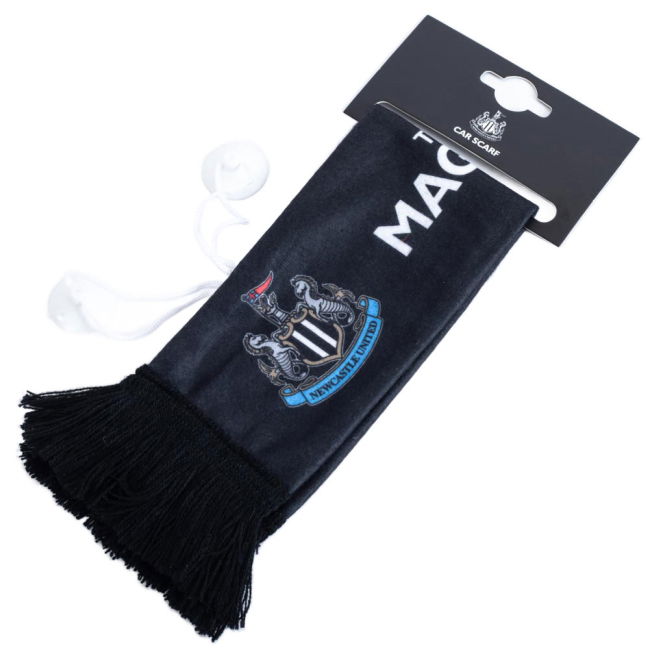 Newcastle United FC Mini Magpies Car Scarf (Fan Favorite)