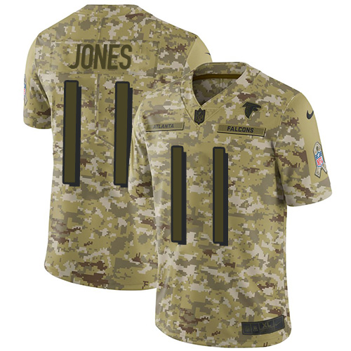 Official NFL Atlanta Falcons #11 Julio Jones Team Color-v3