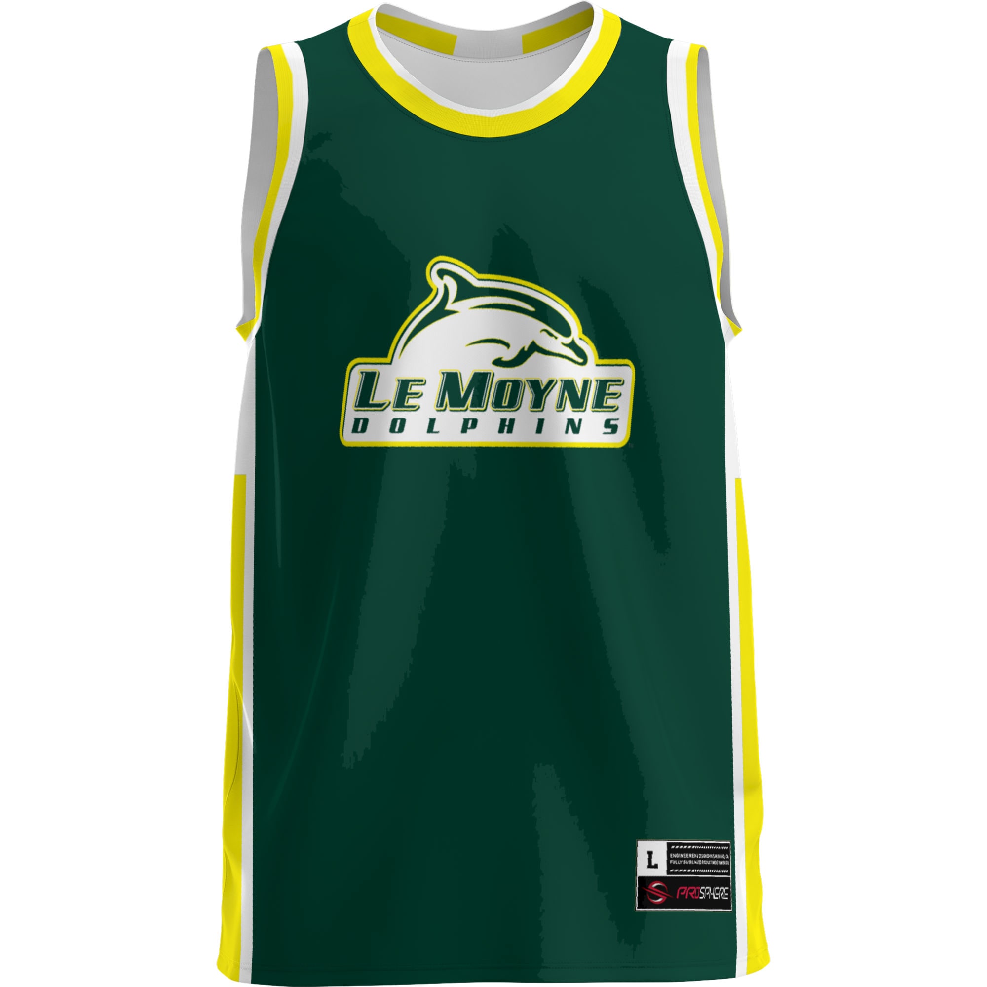[DDG] Le Moyne Dolphins GameDay Greats Lightweight Basketball Jersey - Green