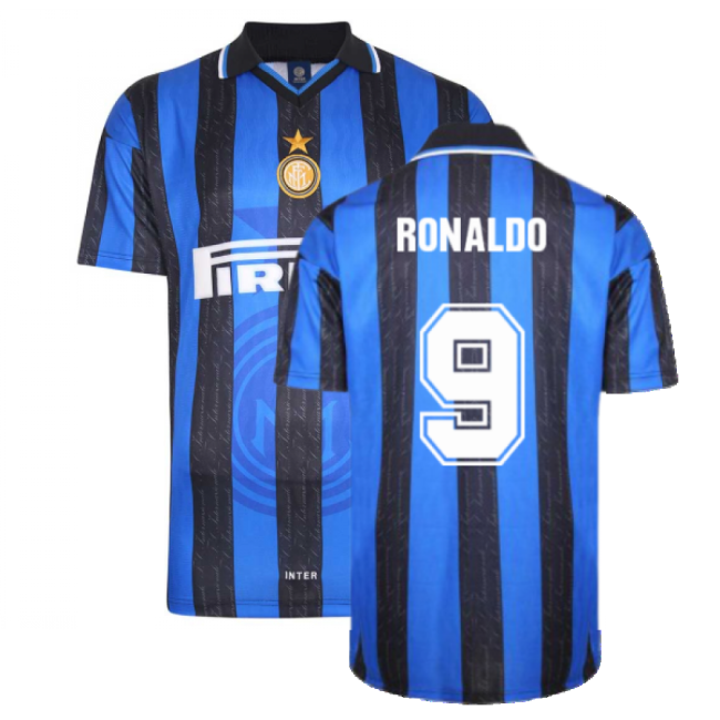 Inter Milan Ronaldo Match-ready Home Jersey Serie A Macron Hyperwave
