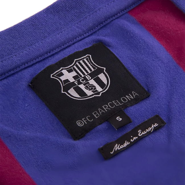 FC Barcelona 1976 - 77 Womens Retro Foot - Match - Team- Tech