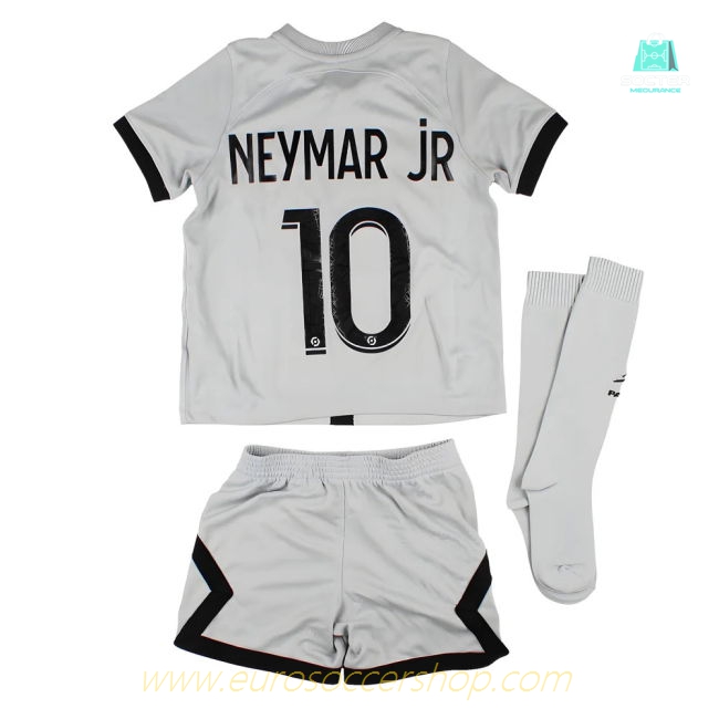 PSG 2022-23 Away Mini Kit (XSB (3-4 y) Neymar #10 (Mint)