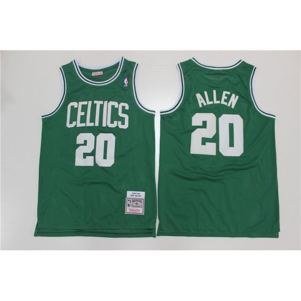 Limited Edition Boston Celtics 20 Jersey Green - Fan Favorite