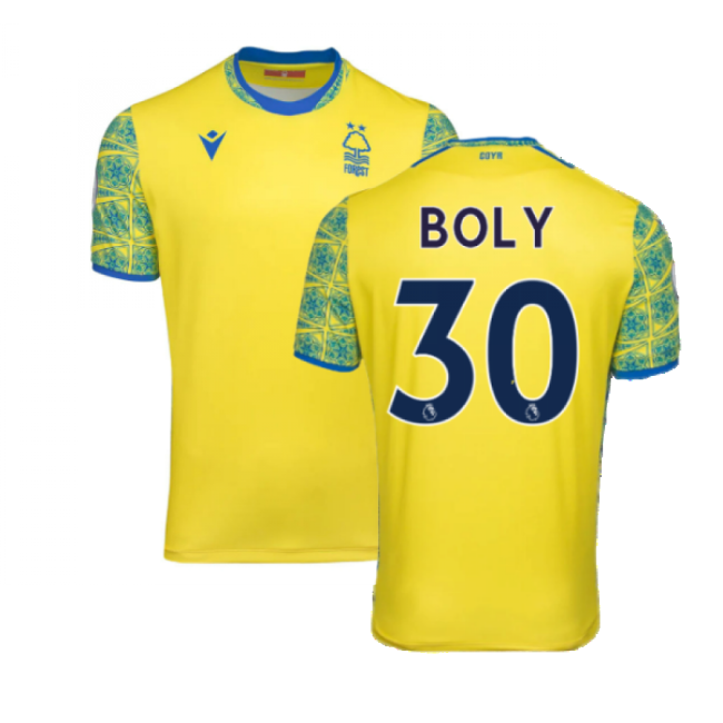 Exceptional 2022-2023 Away Classic Jersey BOLY 30 Adults #14186