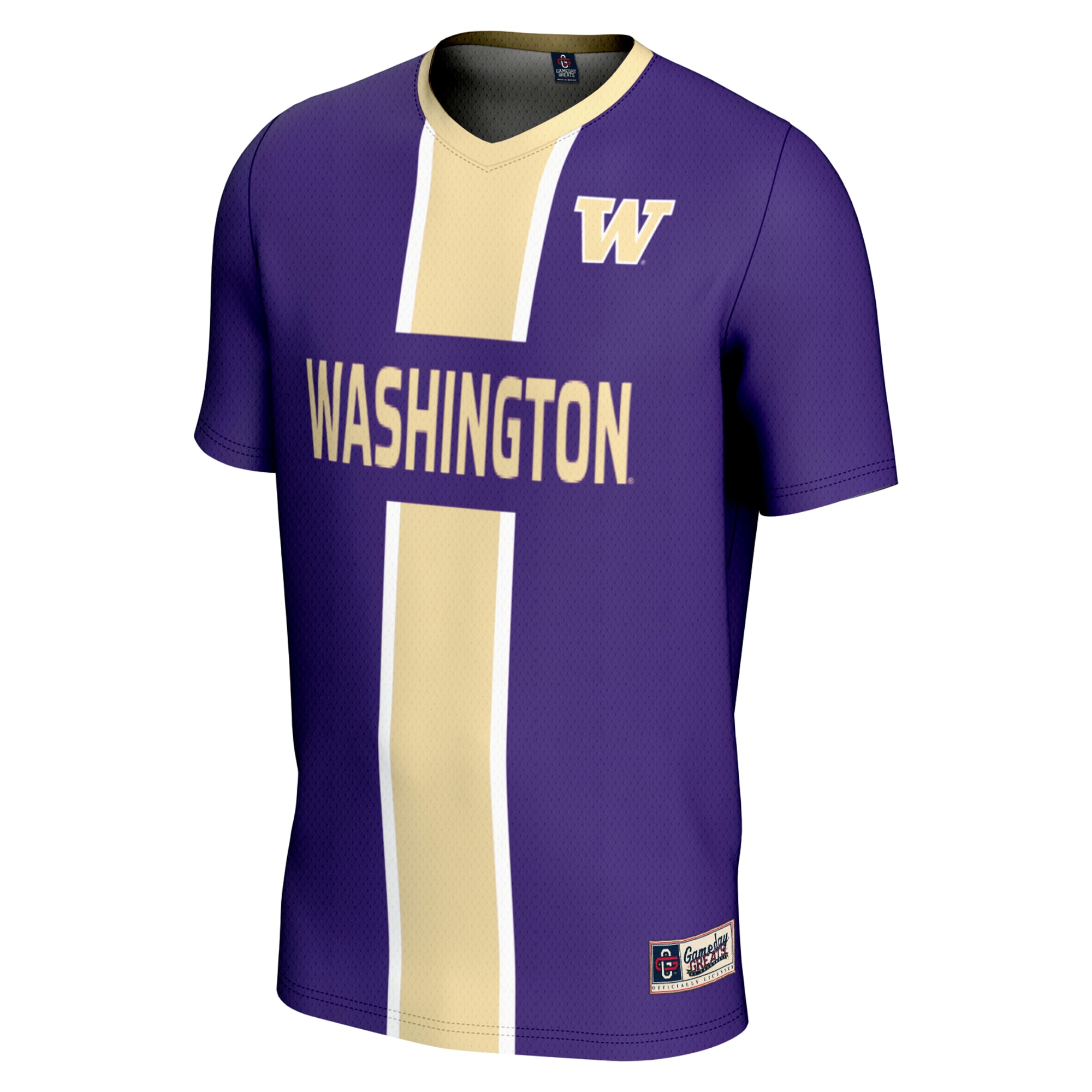 [LK] Washington Huskies GameDay Greats Youth Lightweight Pick-A-Player NIL Men's Soccer Jersey - Purple
