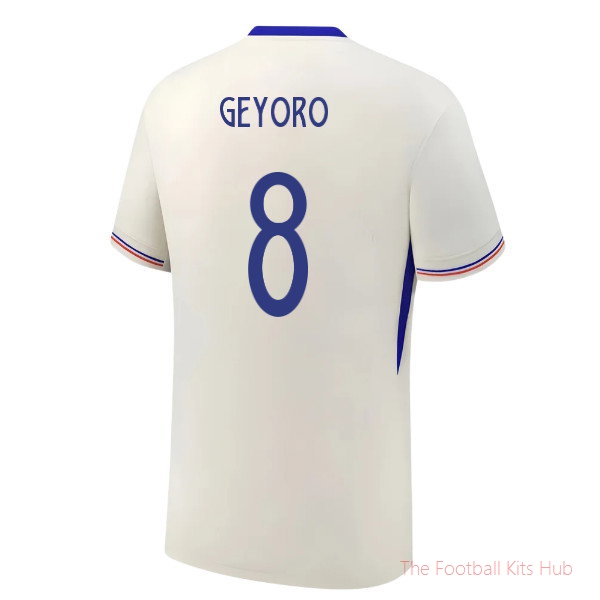 2025-2026 France Womens Team Away Shirt (Unisex) (Geyoro 8)