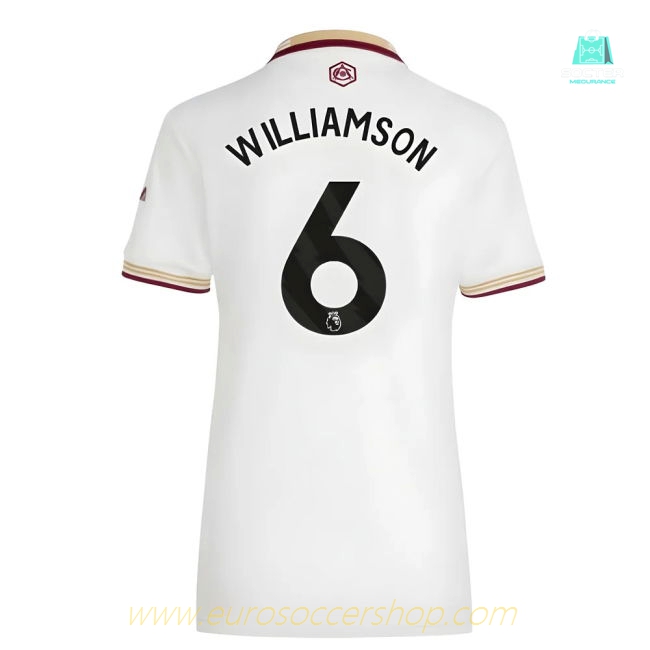 2025-2026 Arsenal Third Shirt (Womens) (Williamson 6)