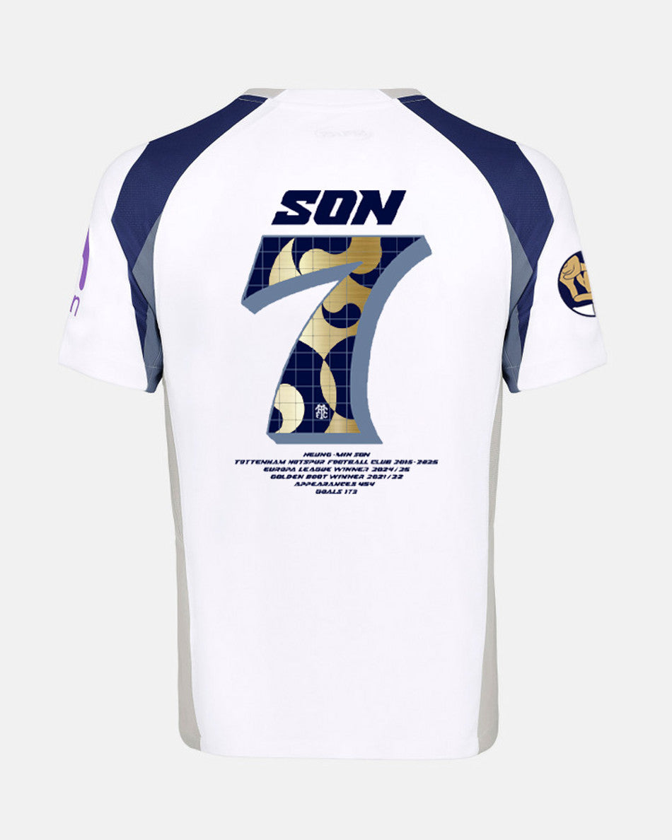 Player Version Tottenham Hotspur Son #7 Home Soccer Jersey 2025/26Auth