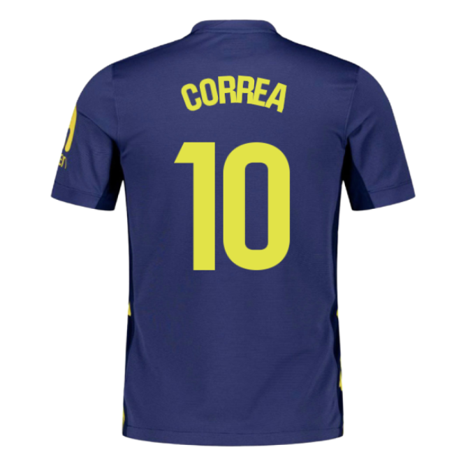 Updated Atletico Madrid Away Soccer Jersey 2025-2026