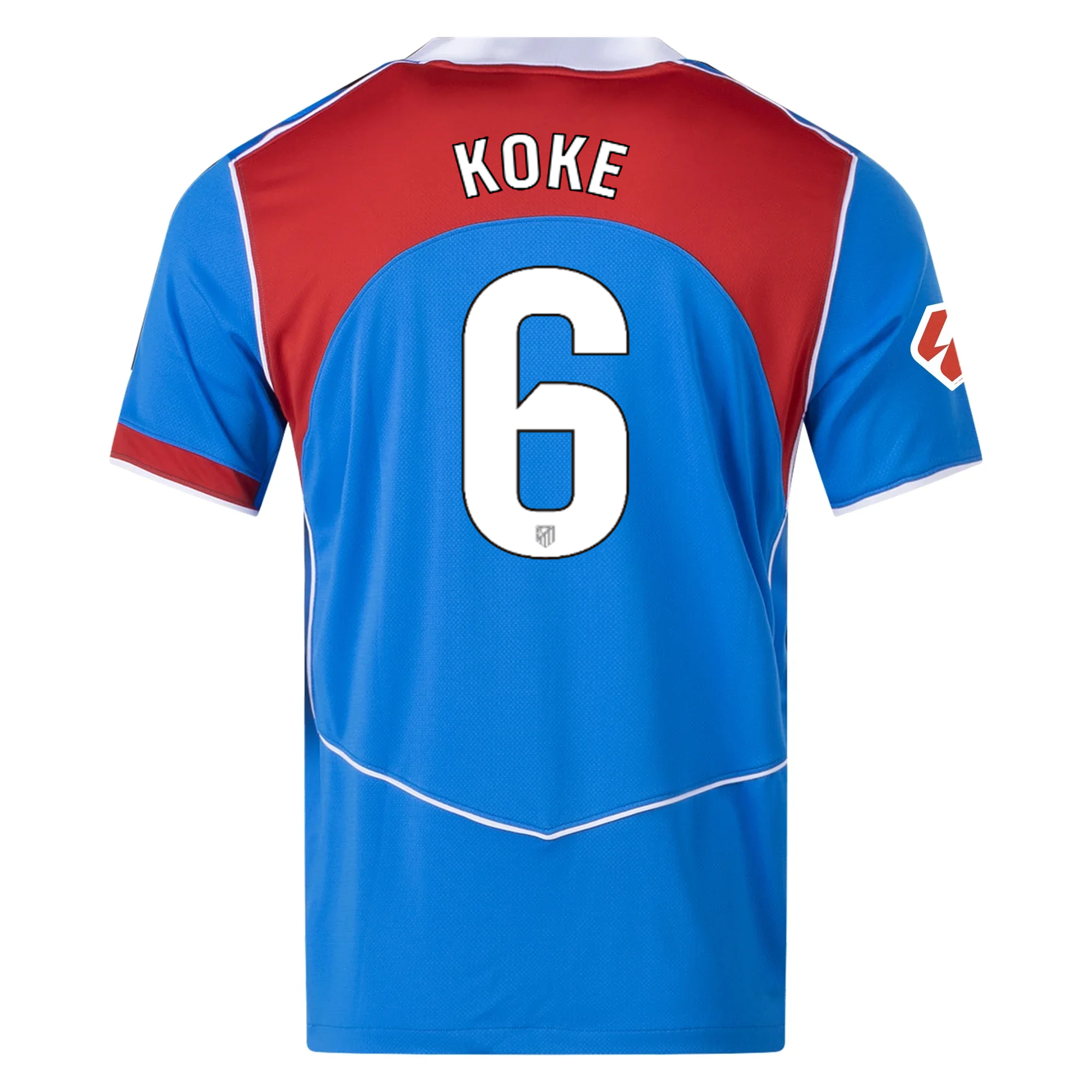 Atletico Madrid Red) 2025-2026 La  Third Jersey – Authentic Shirt