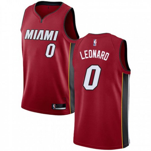 Red MIA Miami Heat #0 Nike High-Quality Jersey NBA Fan Apparel